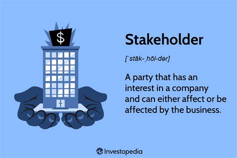 stakeholders meaning in english